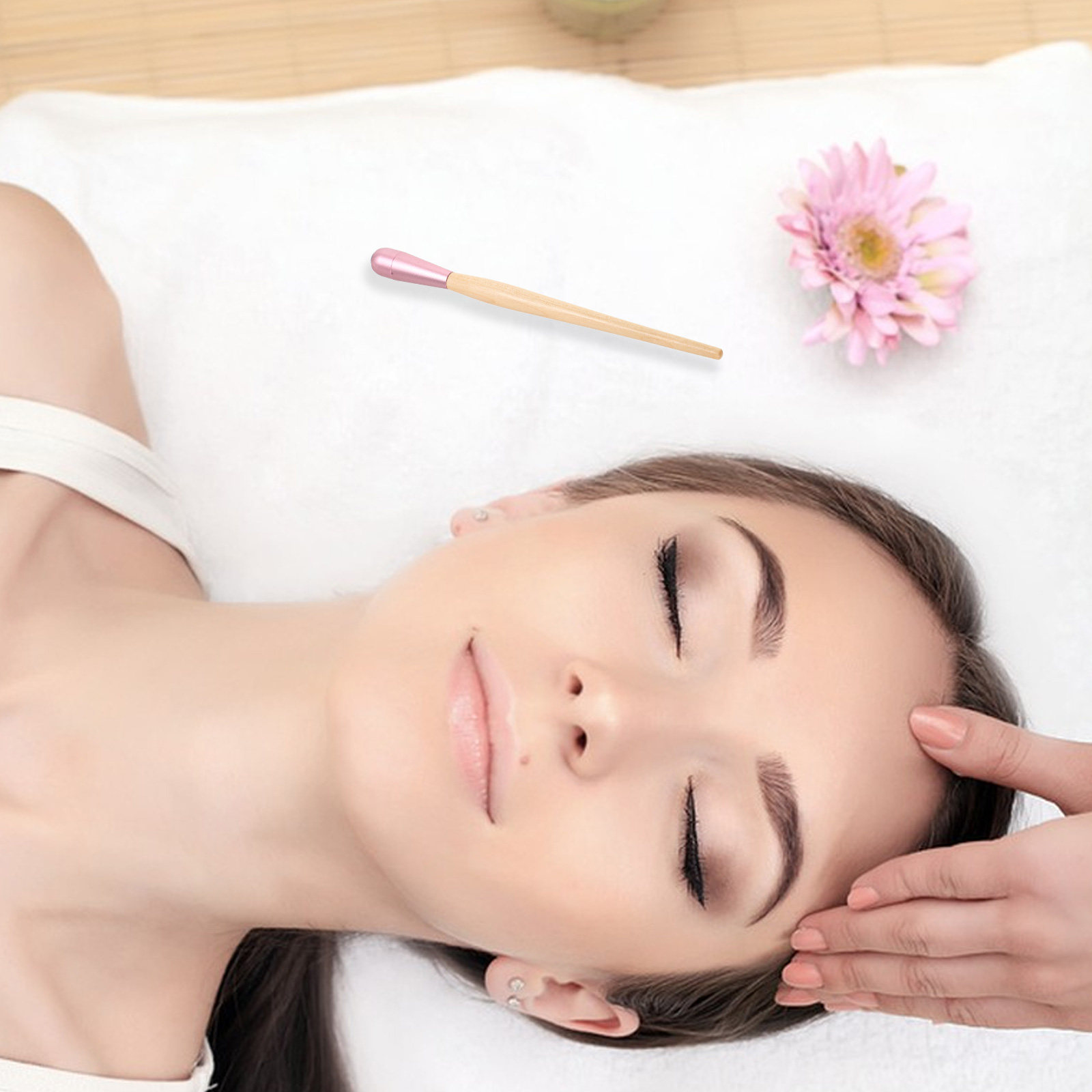 Face Ice Roller Puffiness - Rullo in giada per massaggi viso