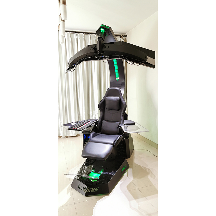 Massage - Sedia da Gaming Reclinabile a Gravità