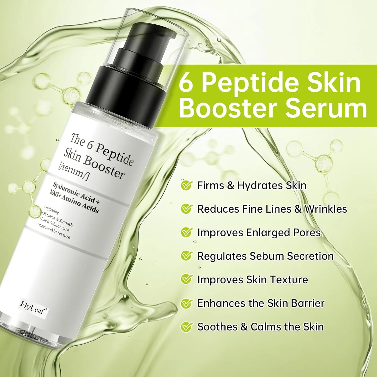 Tonico Viso Booster Peptidico  - Hyaluronic Acid Facial Serum recensione e prezzo