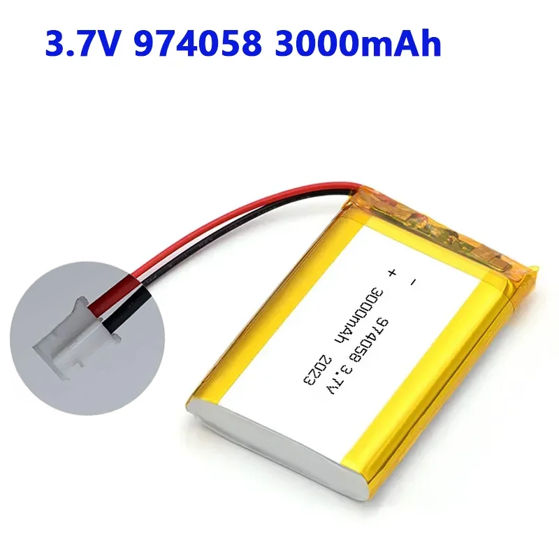 3000mAh 974058 3.7V Lipo Batte - Massage recensione e prezzo