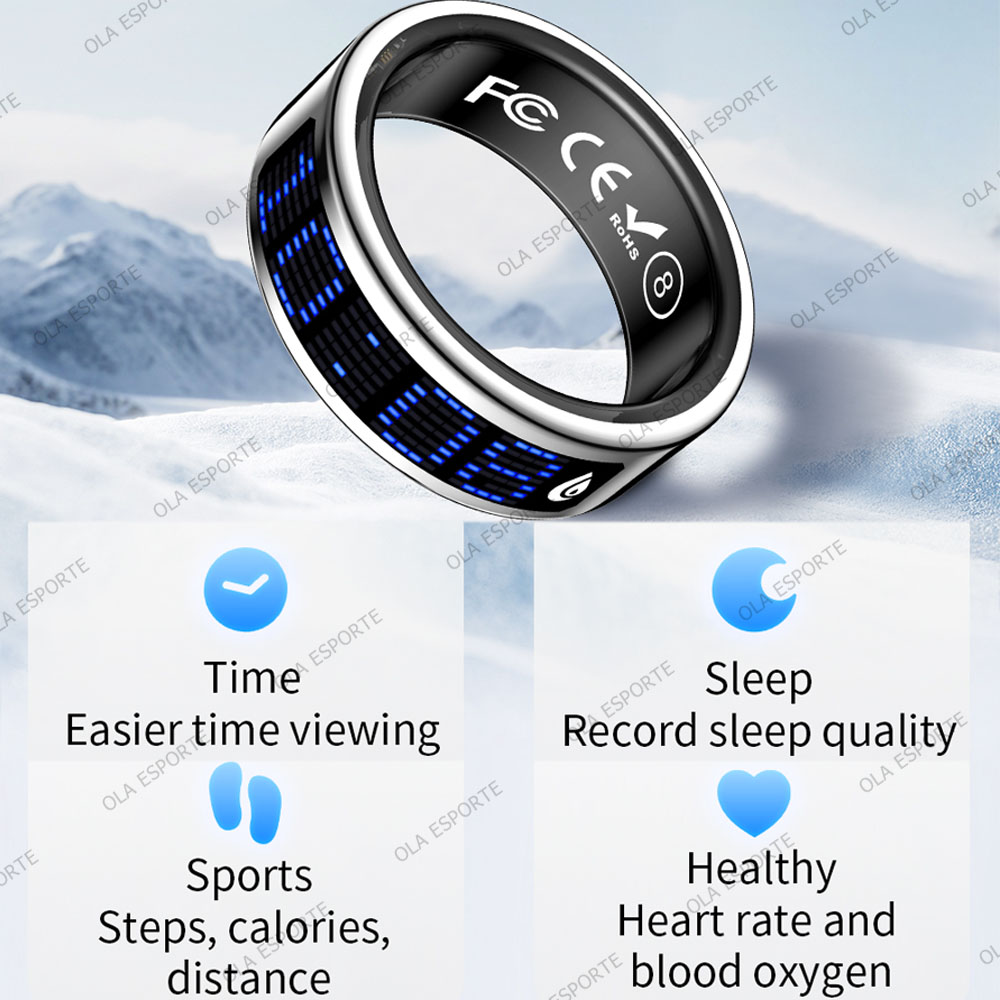 Anello intelligente con scherm - Health Monitors recensione e prezzo