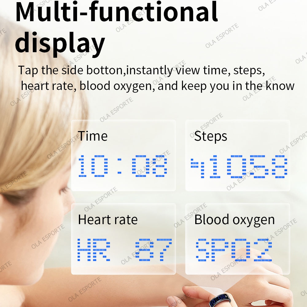 Anello intelligente con scherm - Health Monitors recensione e prezzo