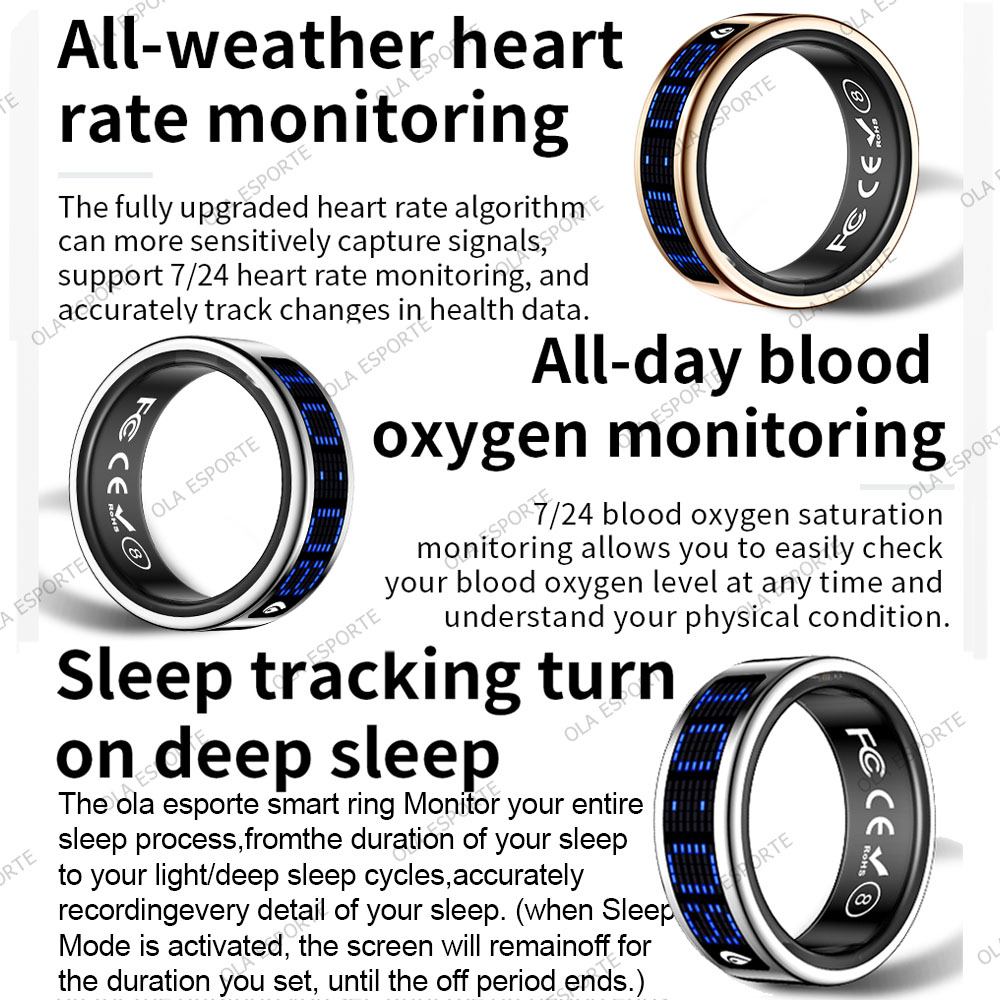 Anello intelligente con scherm - Health Monitors recensione e prezzo