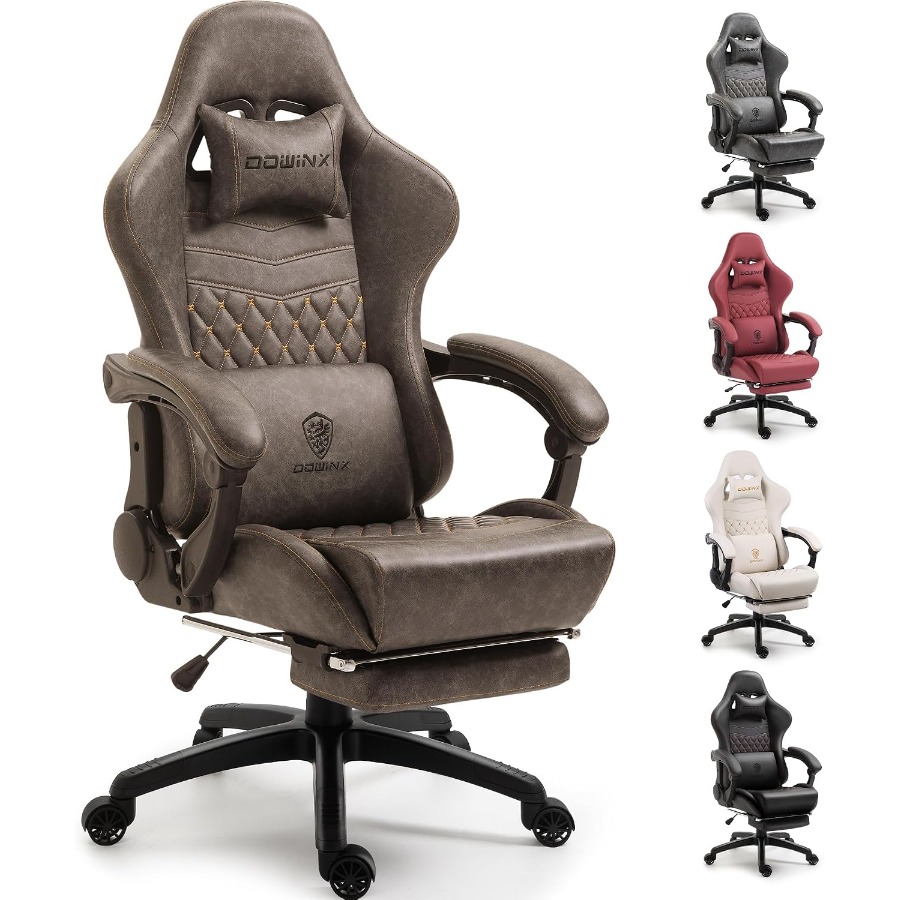Sedia da gaming vintage, robus - Massage recensione e prezzo