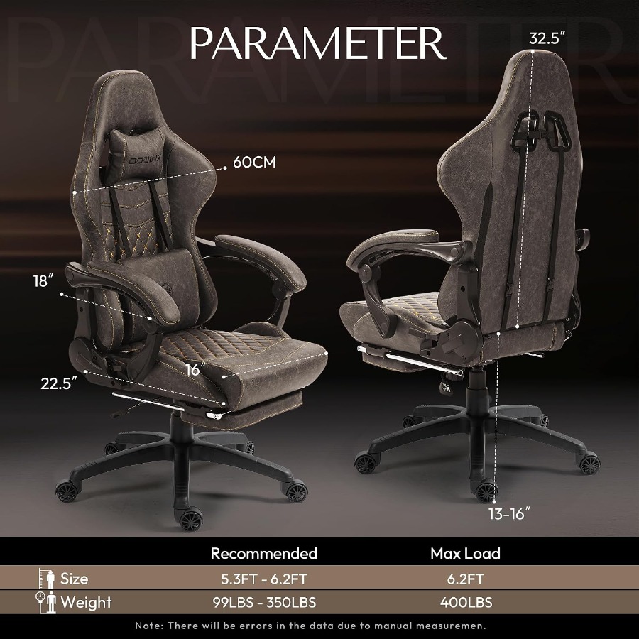 Sedia da gaming vintage, robus - Massage recensione e prezzo