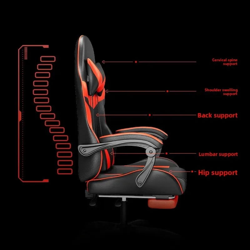 Sedia da gaming con luci, alto - Massage recensione e prezzo