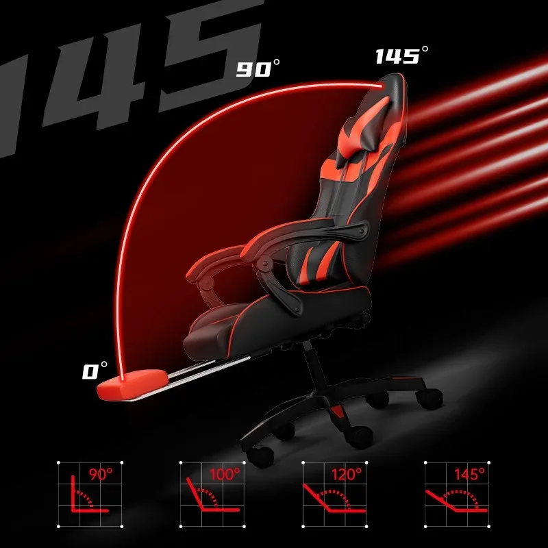 Sedia da gaming con luci, alto - Massage recensione e prezzo