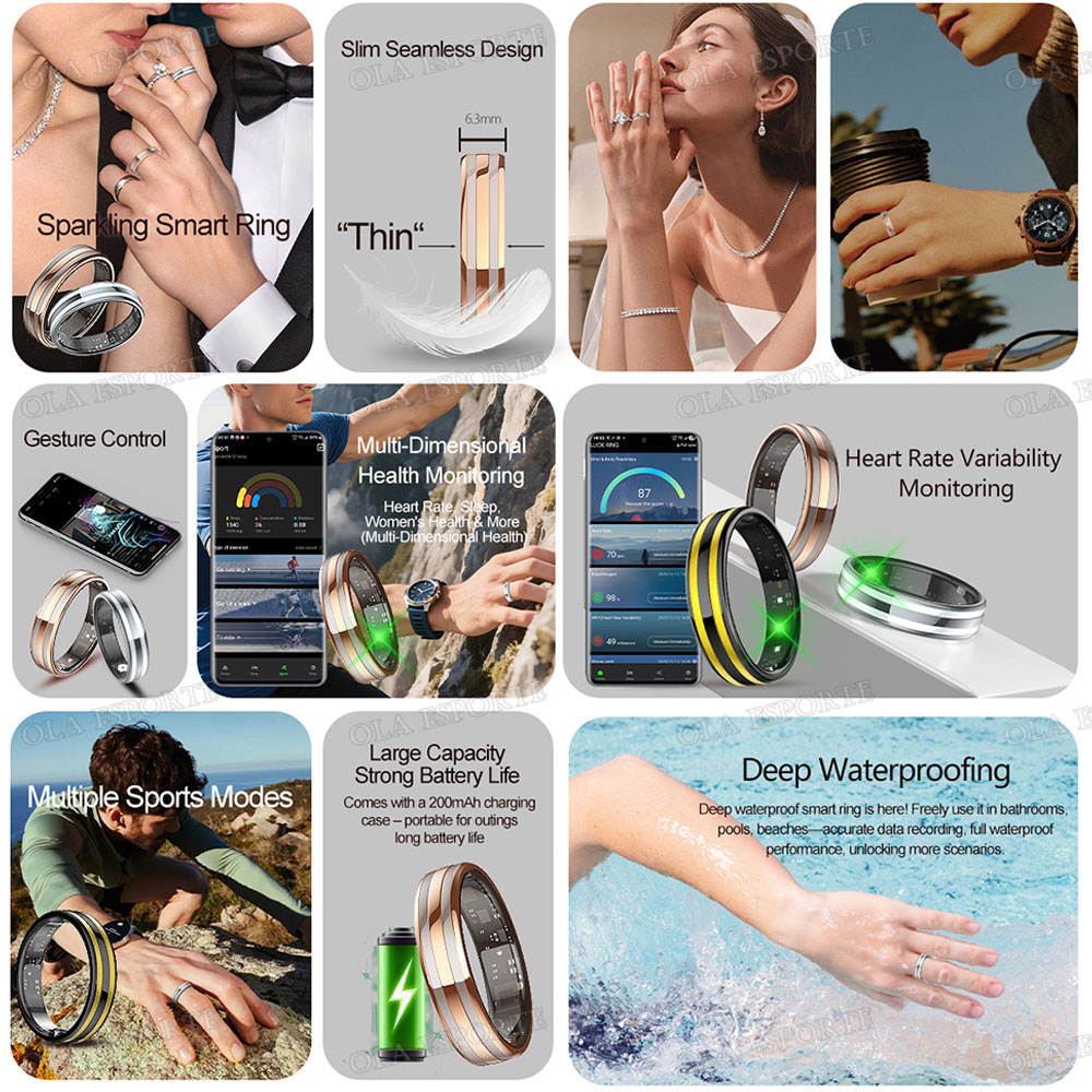 Nuovo Anello Intelligente R12  - Health Monitors recensione e prezzo